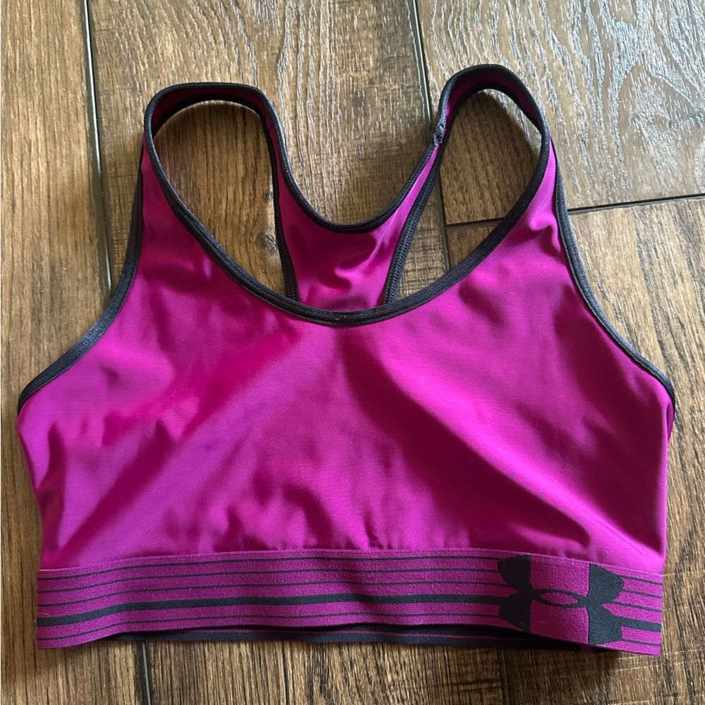 Under Armour purple sport bra
